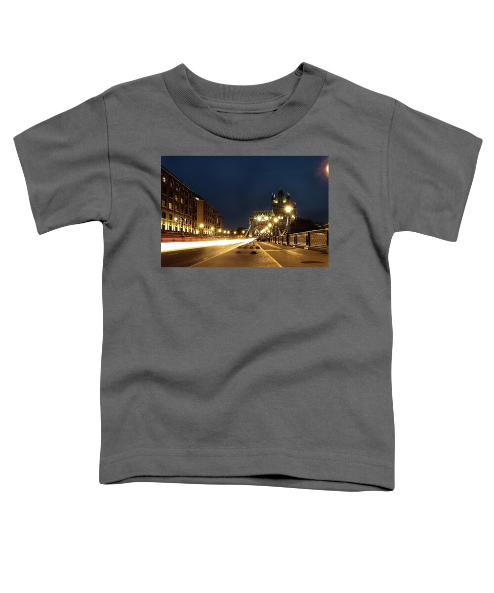 Sky Toddler T-Shirt featuring the photograph Tower bridge by Vaclav Sonnek