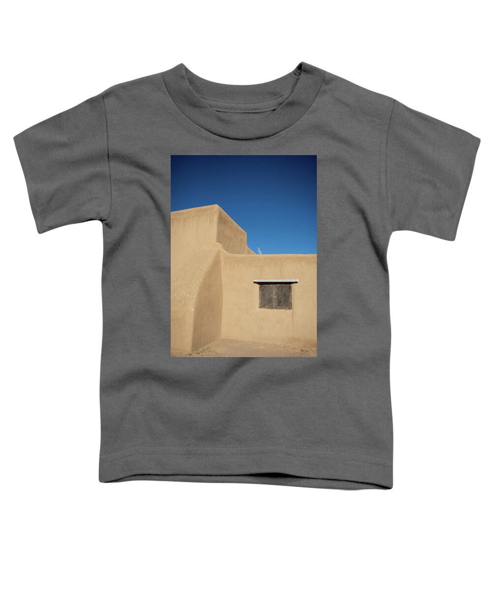 Pueblo Toddler T-Shirt featuring the photograph Taos Adobe by Jennifer Kane Webb