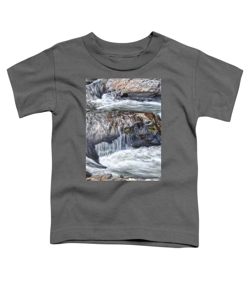 Cherokee National Forest Toddler T-Shirt featuring the photograph Tellico River 1 by Phil Perkins