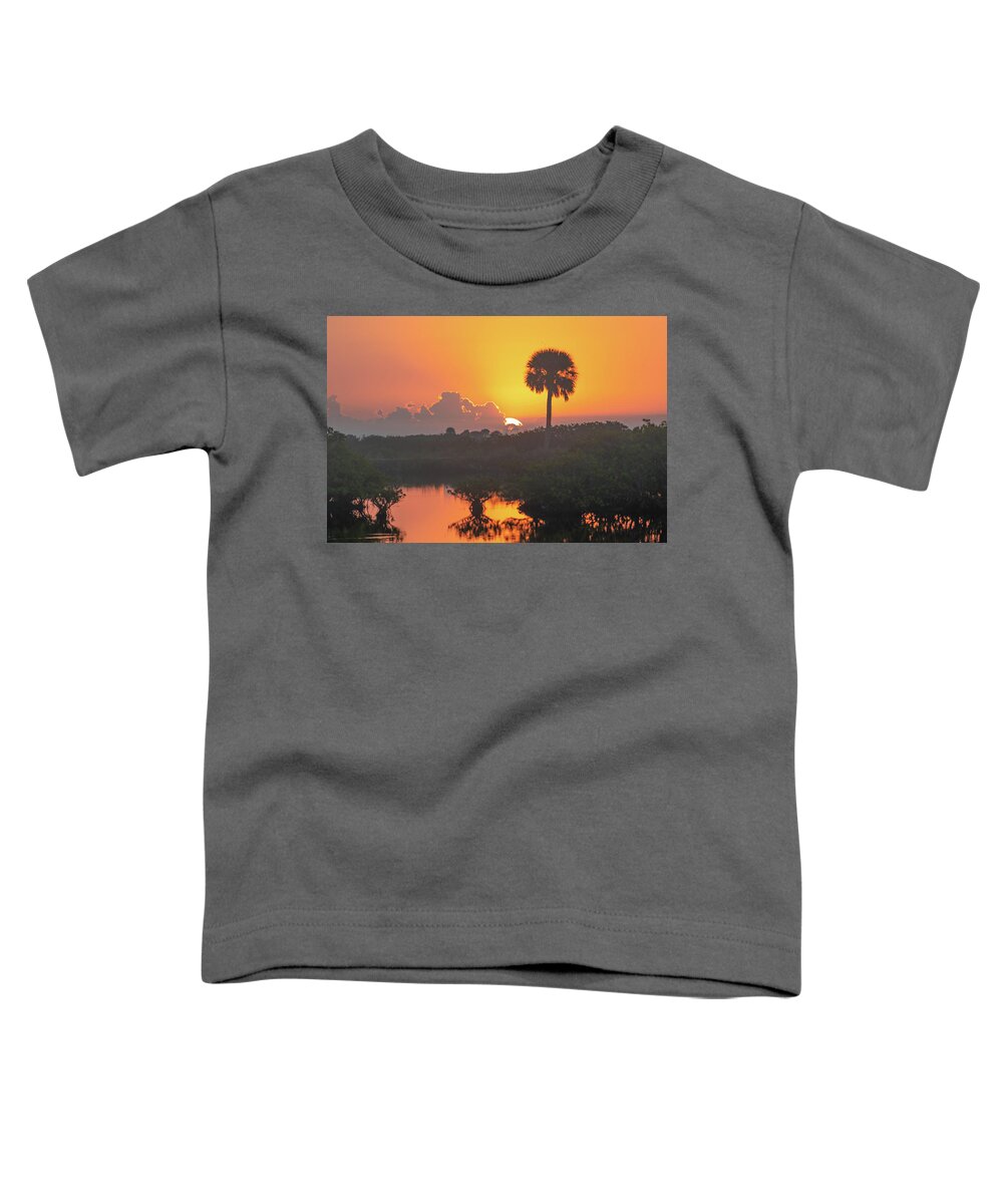 Sunrise Toddler T-Shirt featuring the photograph Tequila Sunrise by Bradford Martin