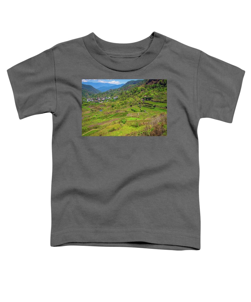 Philippines Toddler T-Shirt featuring the photograph Terraces of Sagada by Arj Munoz