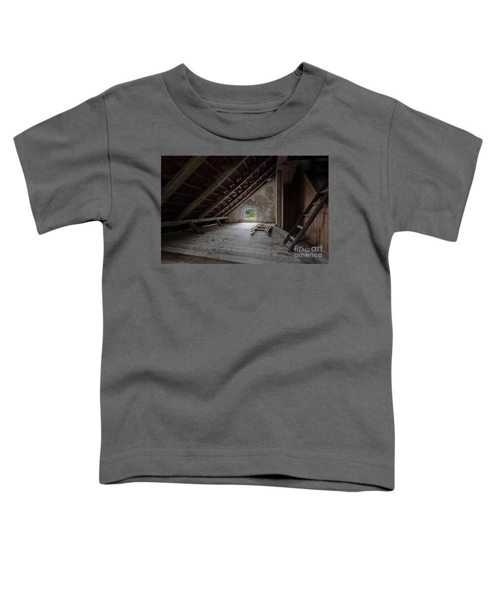 Attic Toddler T-Shirt featuring the photograph The Attic by Daniel M Walsh