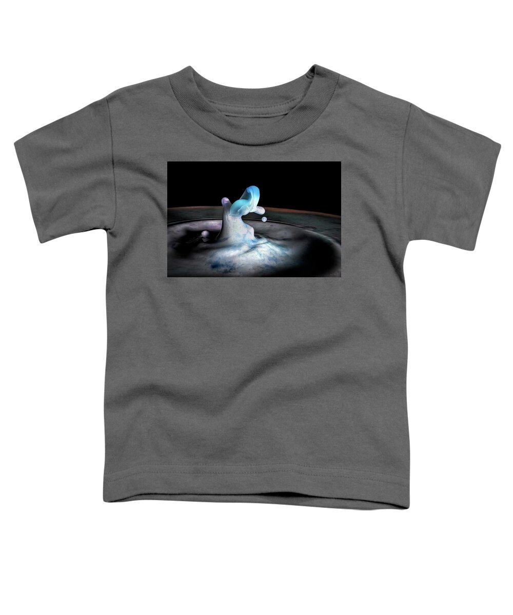 Photograph Toddler T-Shirt featuring the photograph The Baby Elephant by Michael McKenney