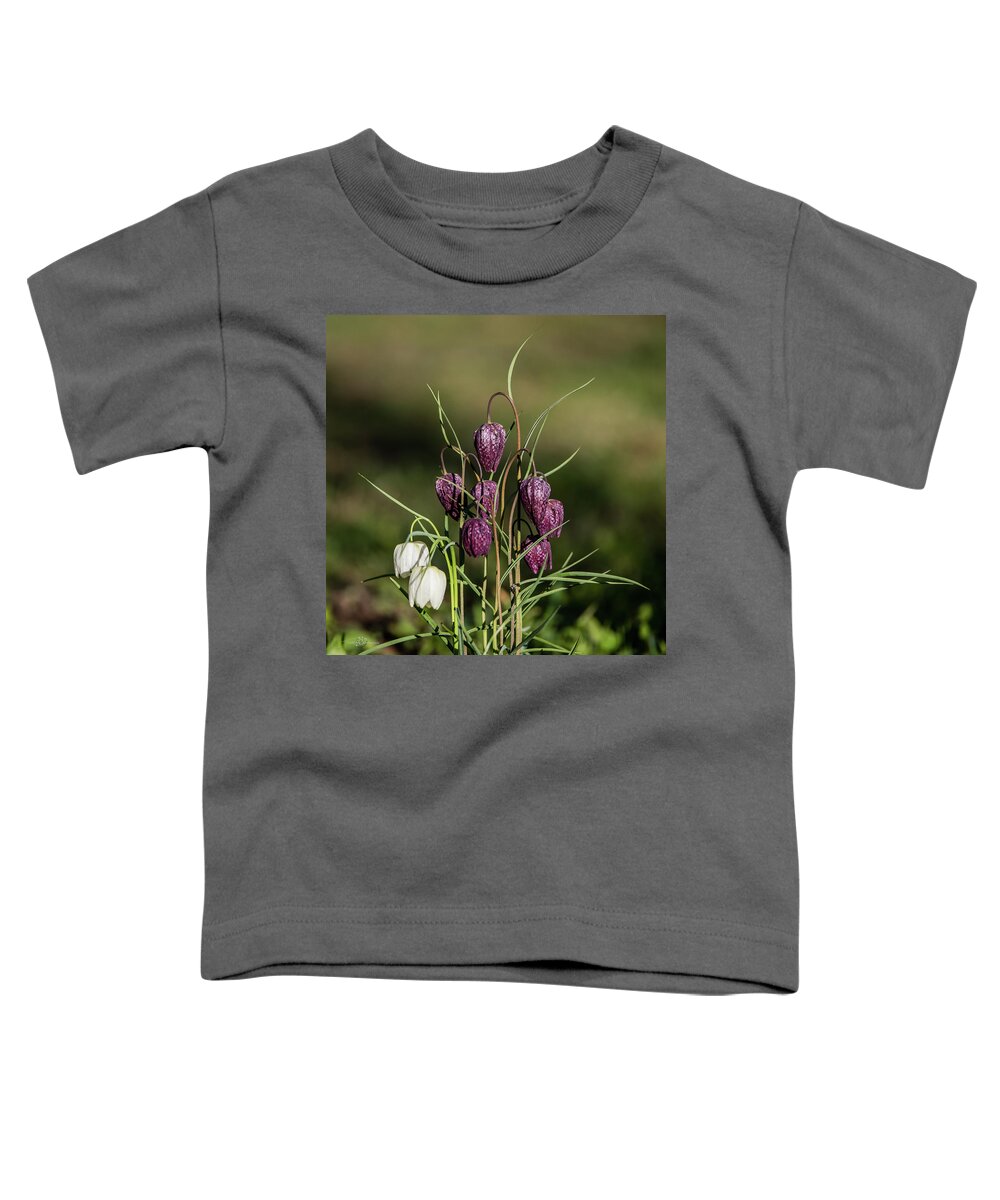 Snake's Head Toddler T-Shirt featuring the photograph The beautiful group of Snakes head by Torbjorn Swenelius