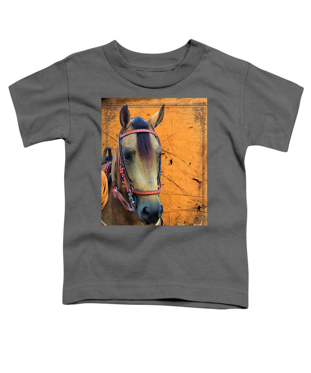 Paso Fino Toddler T-Shirt featuring the photograph The Beauty That Is A Paso Fino Horse by Al Bourassa