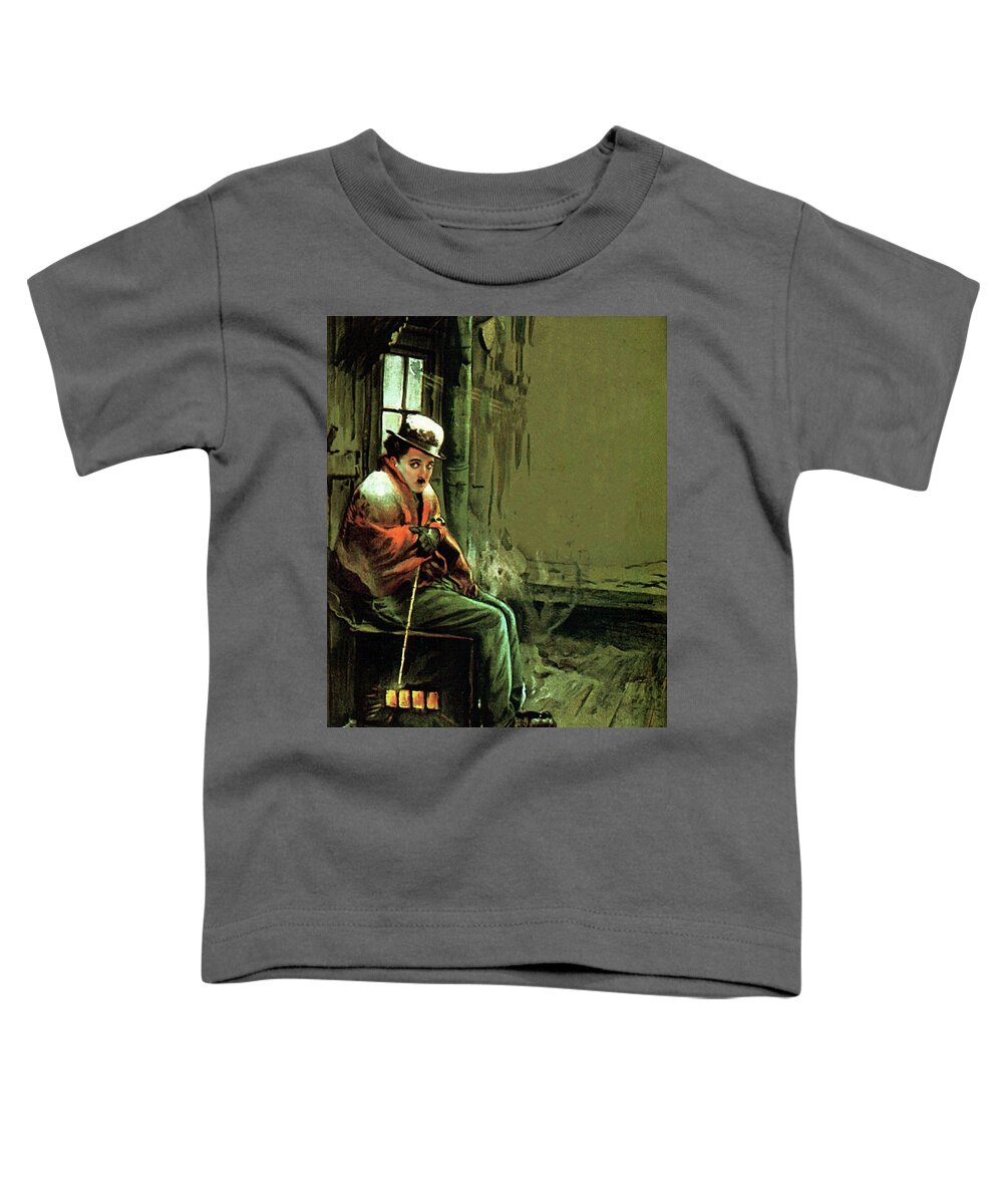 Gold Toddler T-Shirt featuring the painting ''The Gold Rush'', 1925, painting by Armando Seguso by Stars on Art