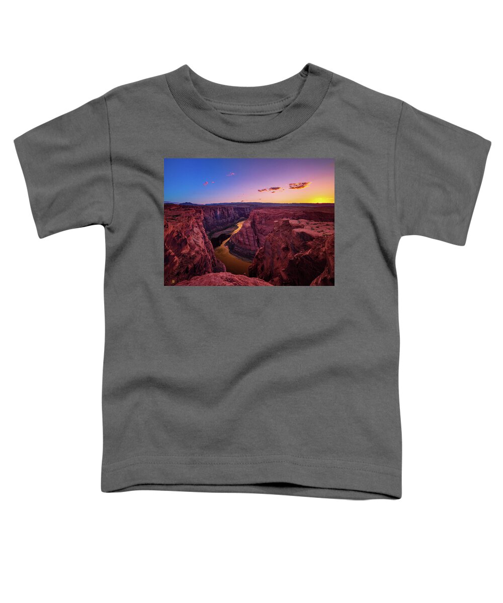 50s Toddler T-Shirt featuring the photograph The Golden Canyon by Edgars Erglis