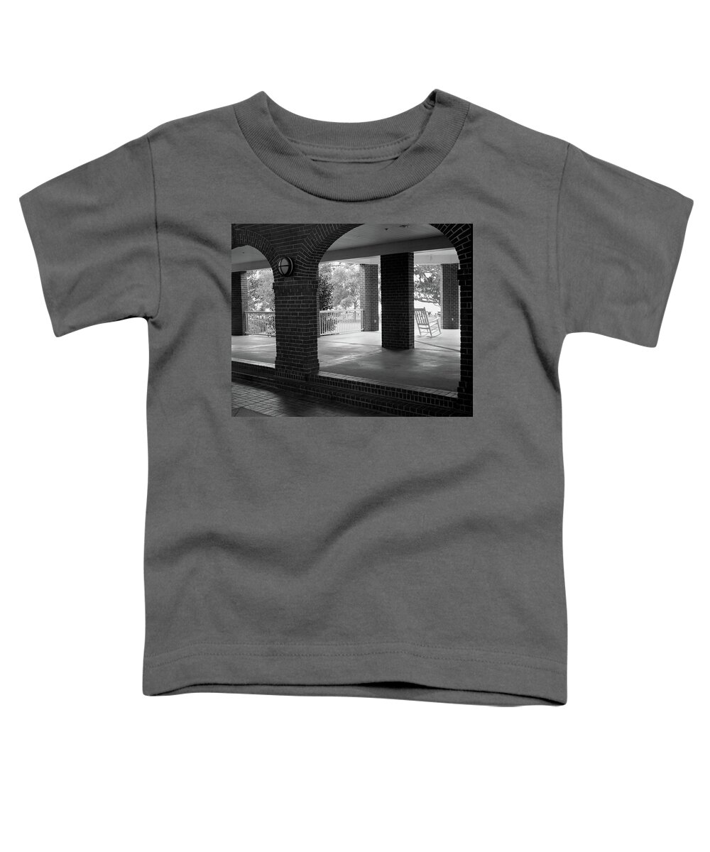 Bricks Toddler T-Shirt featuring the photograph The Old Casino, St. Simons Island by John Simmons