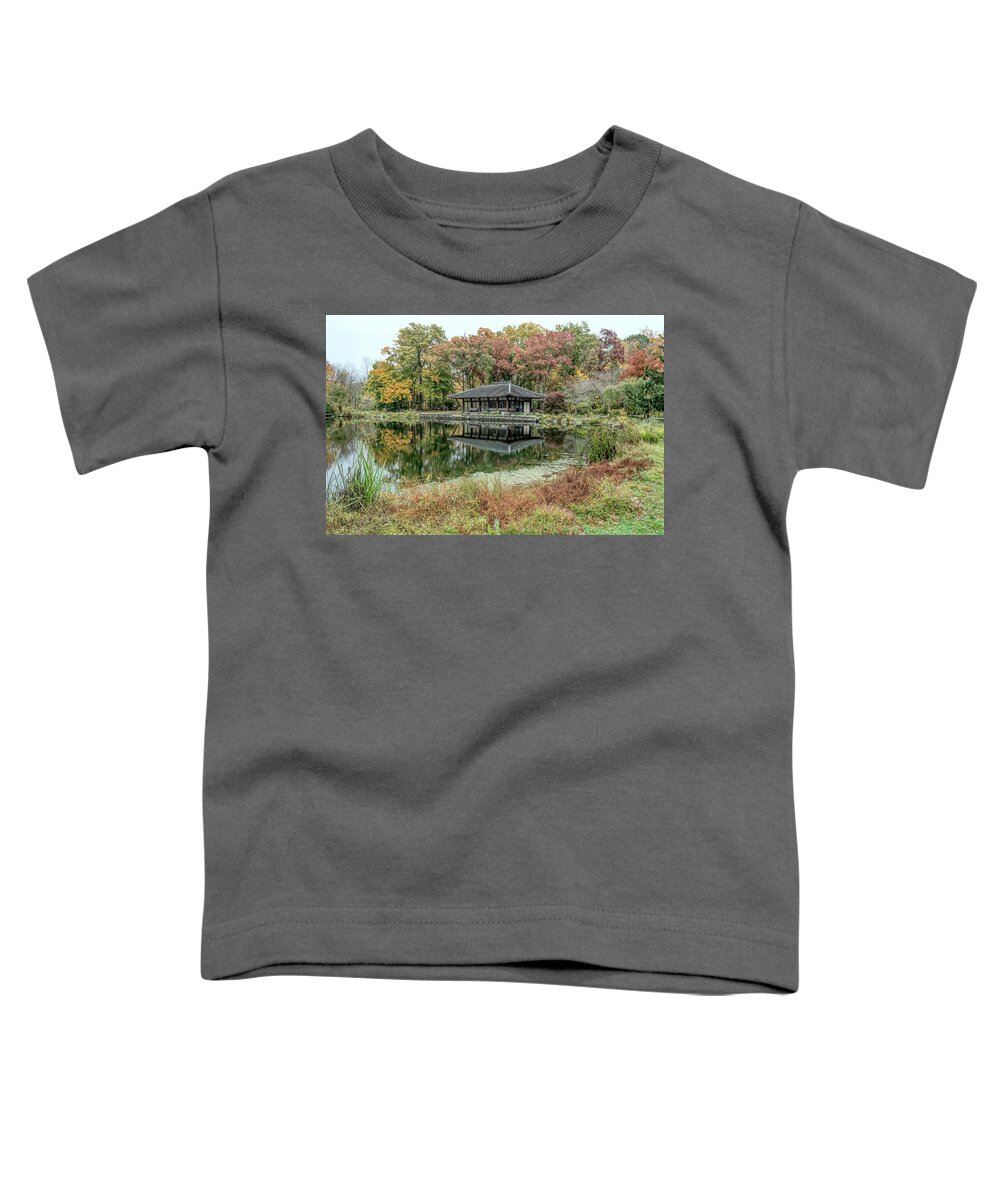 Scenic Toddler T-Shirt featuring the photograph The Pavilion by June Marie Sobrito