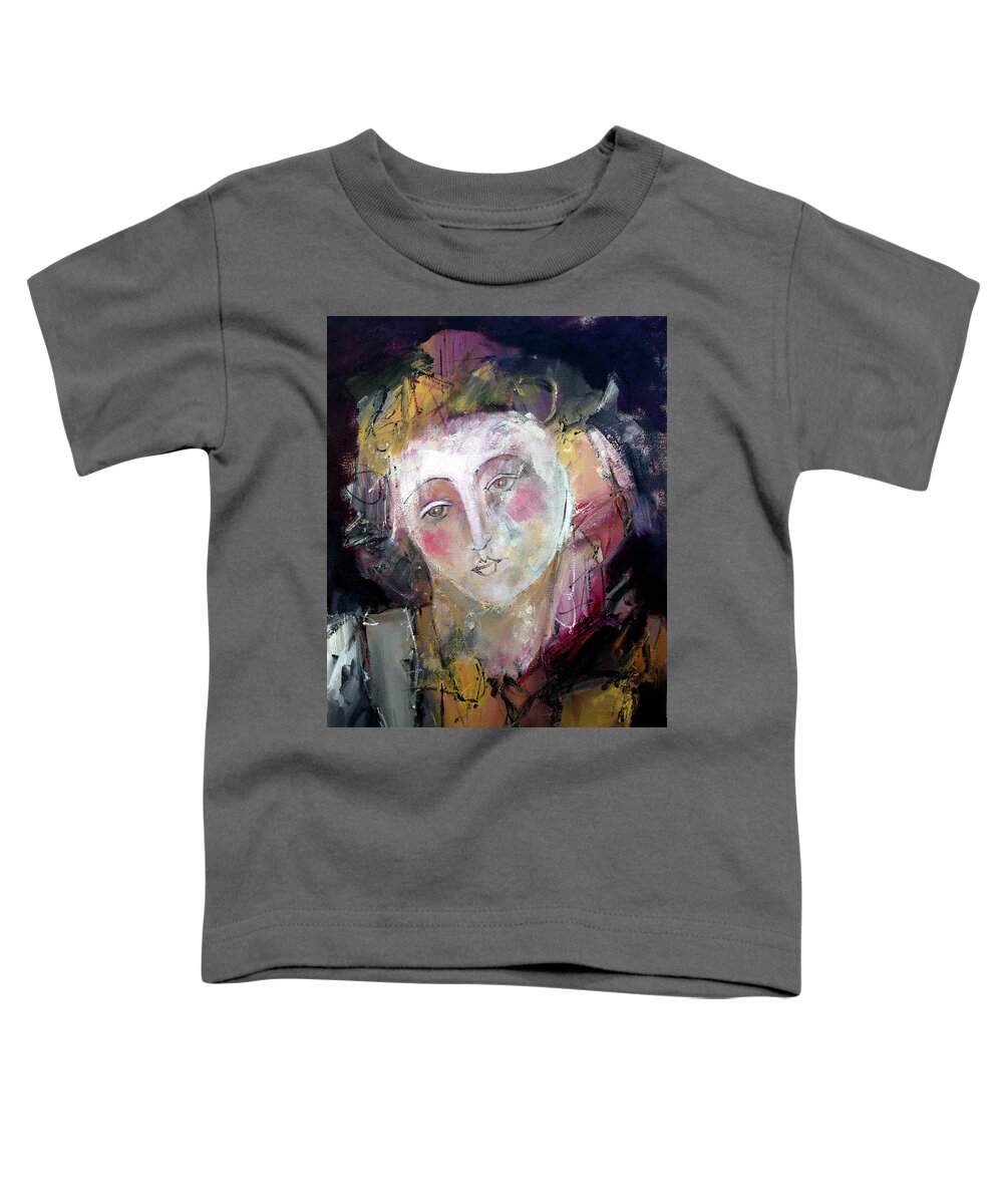 Figurative Toddler T-Shirt featuring the painting The Promise by Jim Stallings