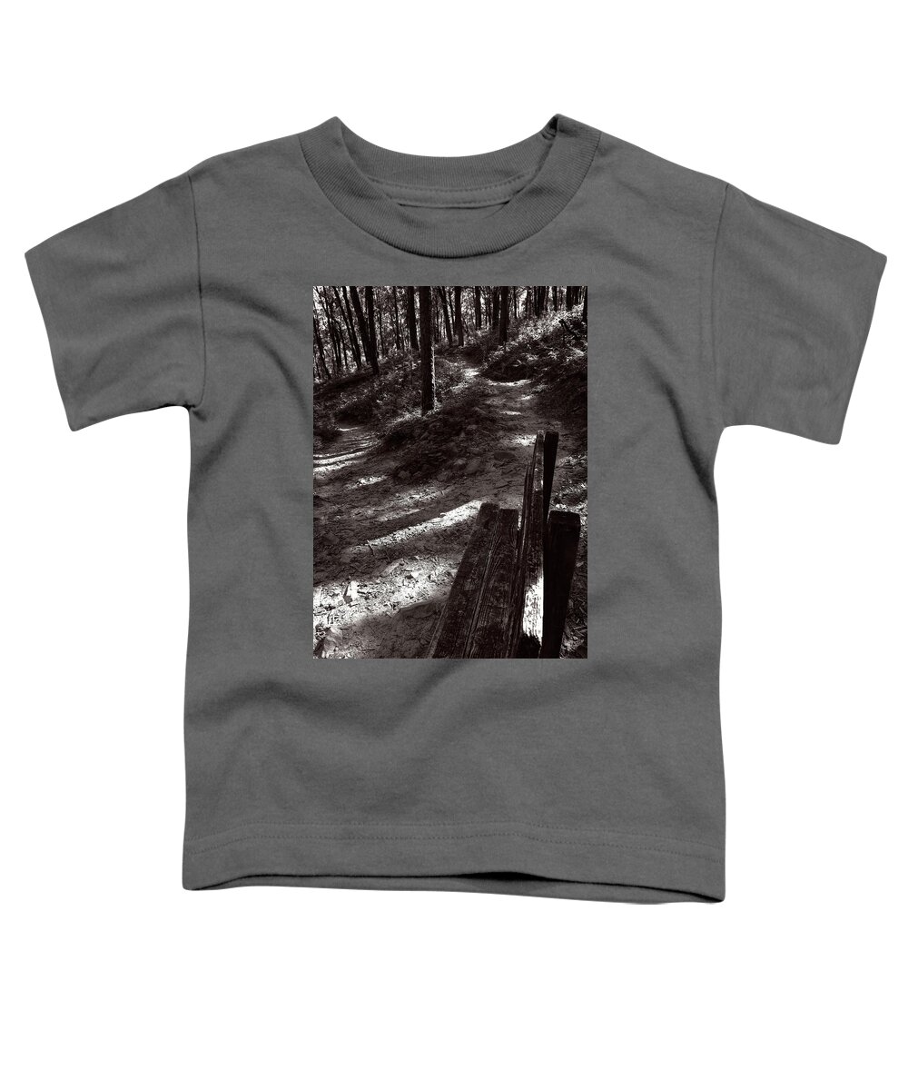 Bench Toddler T-Shirt featuring the photograph The Resting Spot by George Taylor