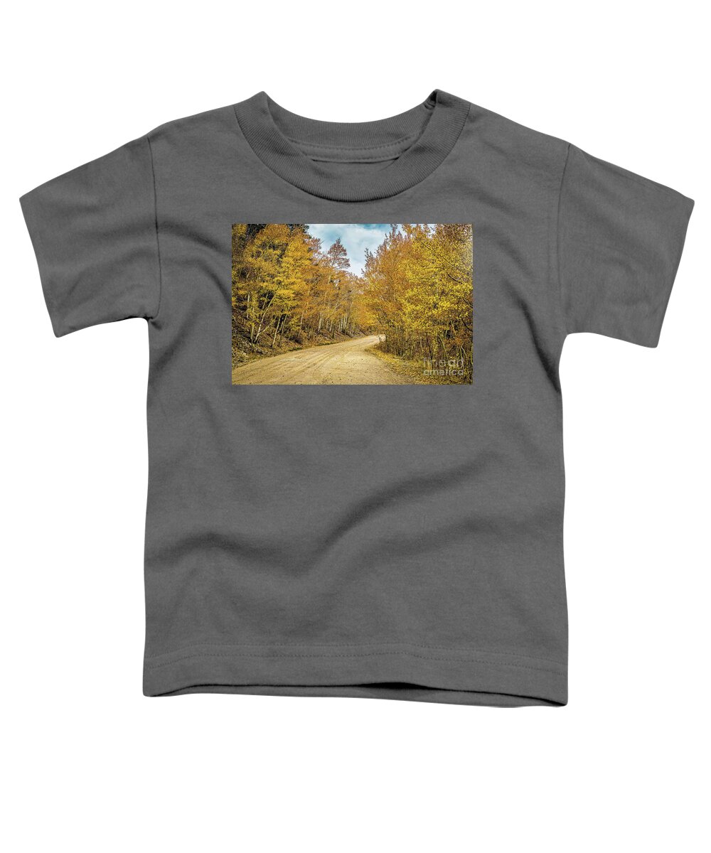 Jon Burch Toddler T-Shirt featuring the photograph The Road Less Traveled by Jon Burch Photography