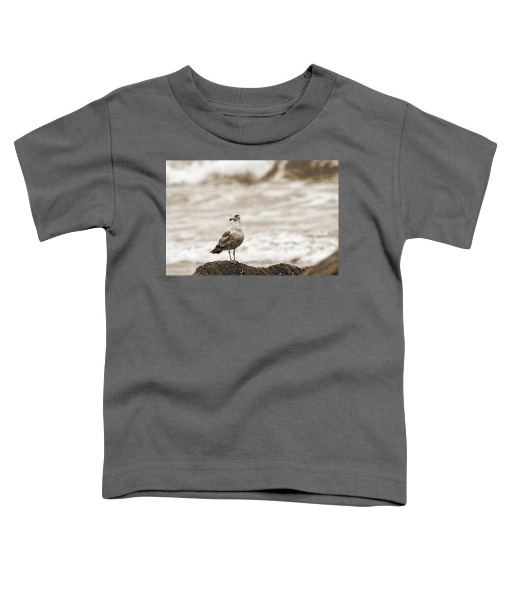  Toddler T-Shirt featuring the photograph The Shore by Mary Buck