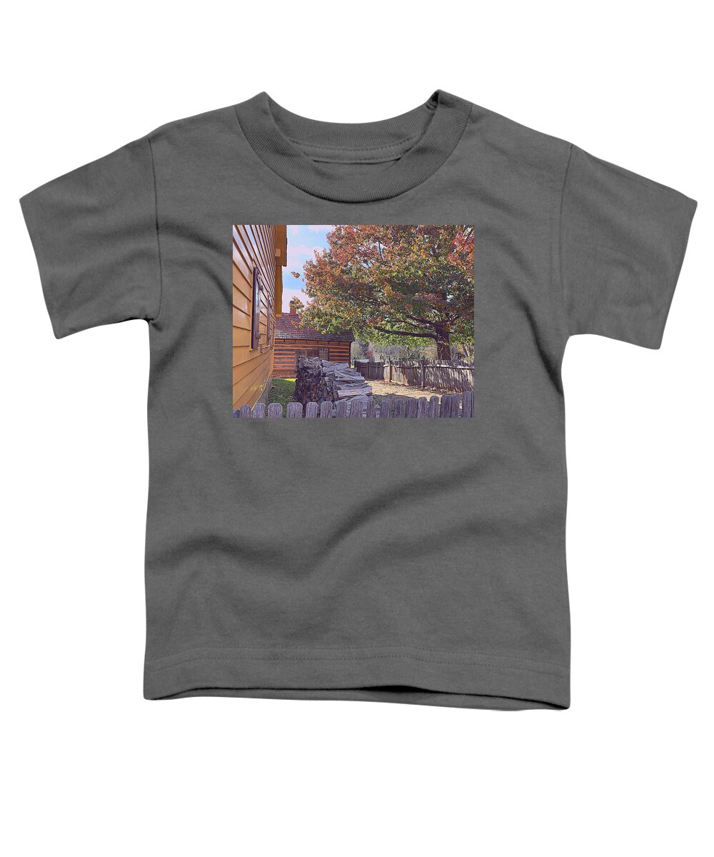 Old Toddler T-Shirt featuring the photograph The Village by Lee Darnell