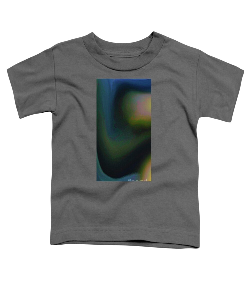Translucent Toddler T-Shirt featuring the digital art The watcher by Glenn Hernandez