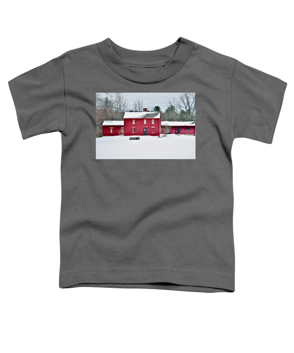 Willard Toddler T-Shirt featuring the photograph The Willard House by Monika Salvan