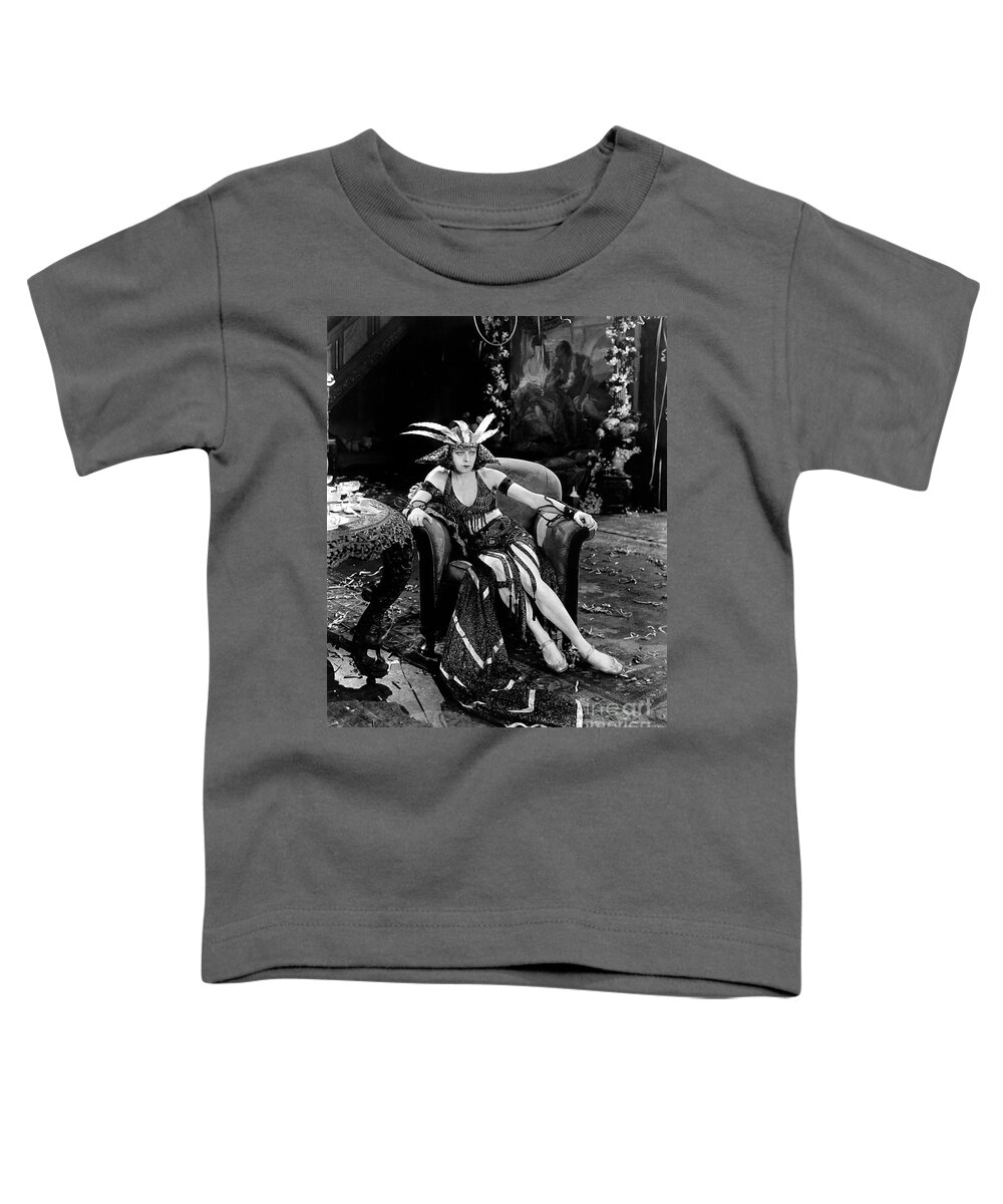 Vamp Toddler T-Shirt featuring the photograph The Woman God Changed Seena Owen 1921 by Sad Hill - Bizarre Los Angeles Archive