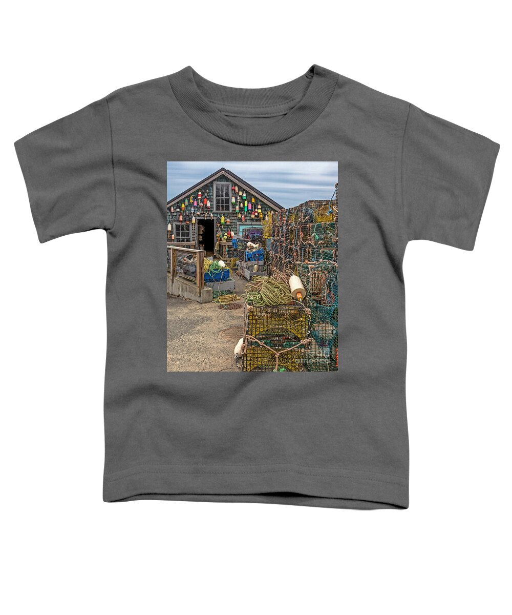 Maine Toddler T-Shirt featuring the photograph Maine Bling by Karin Pinkham