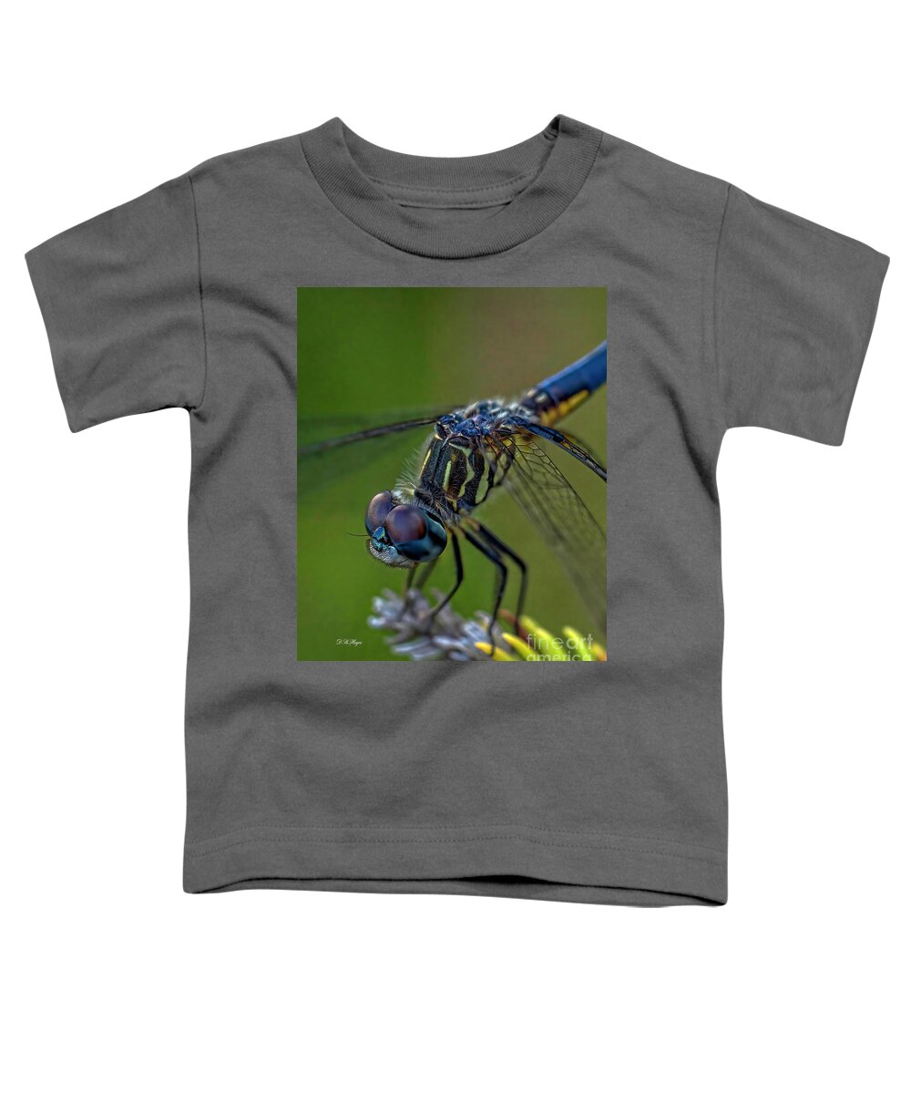 Insects Toddler T-Shirt featuring the photograph Tiny World 2 by DB Hayes