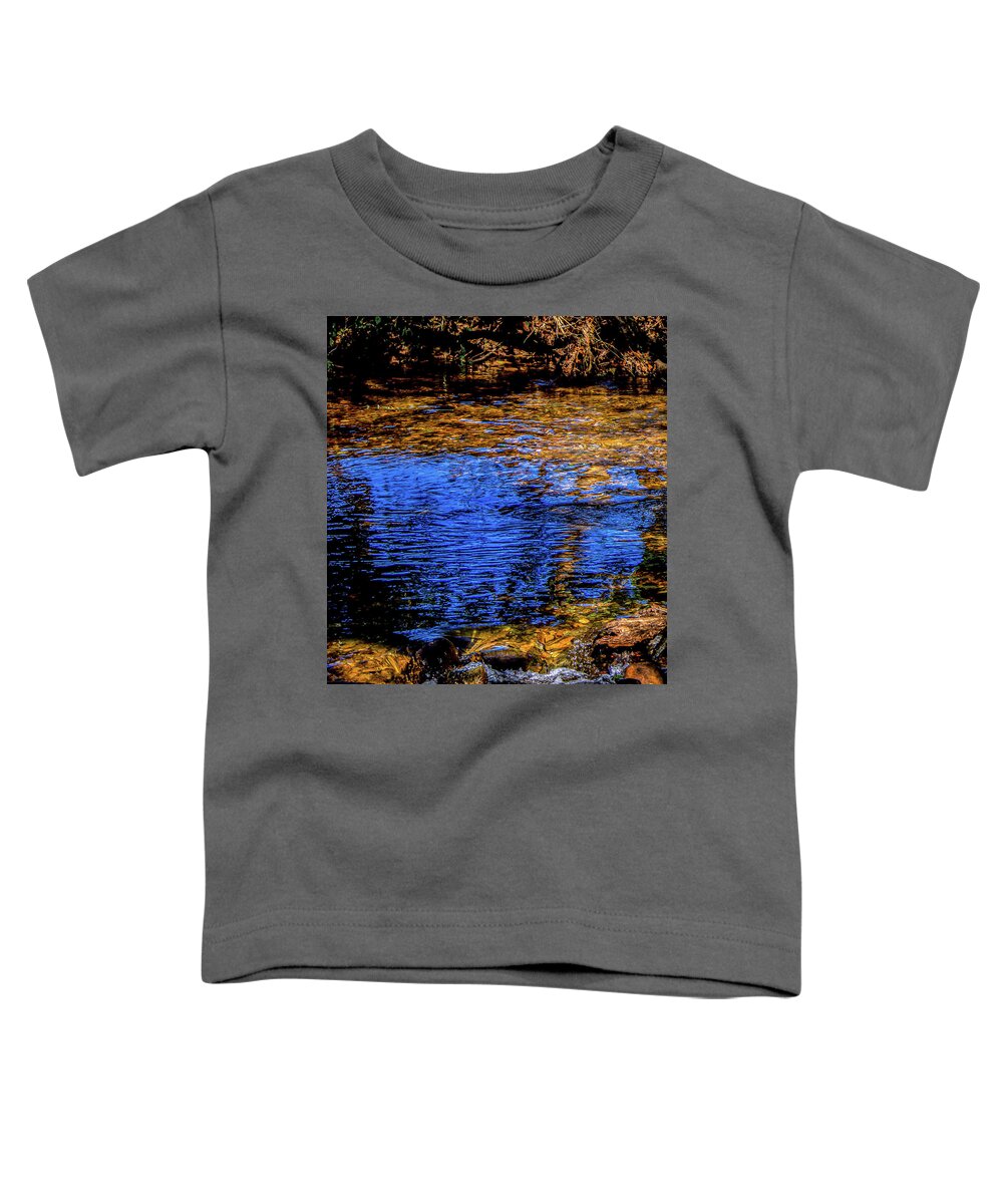 Autumn Toddler T-Shirt featuring the photograph Tranquil Reflection by Brian Shoemaker