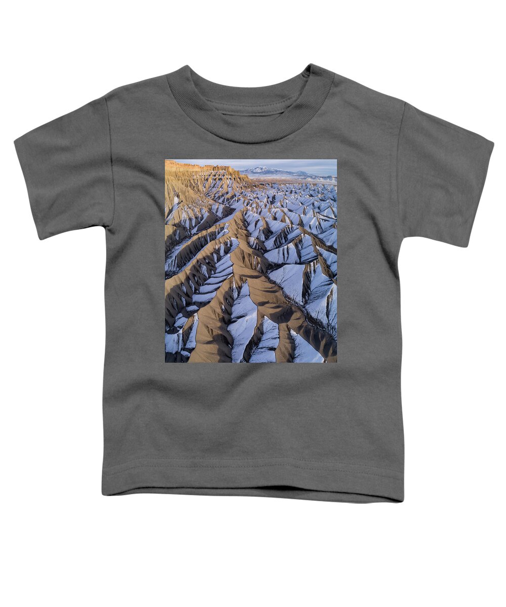 Utah Toddler T-Shirt featuring the photograph Desert Angles by Wesley Aston