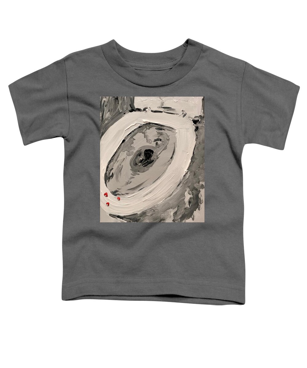 Still Life Toddler T-Shirt featuring the painting Trilogy by Bethany Beeler