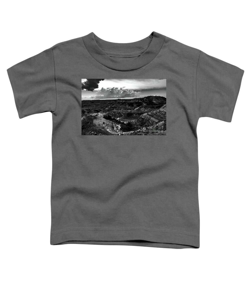Black And White Toddler T-Shirt featuring the photograph TRNP Black and White by Nathan Wasylewski