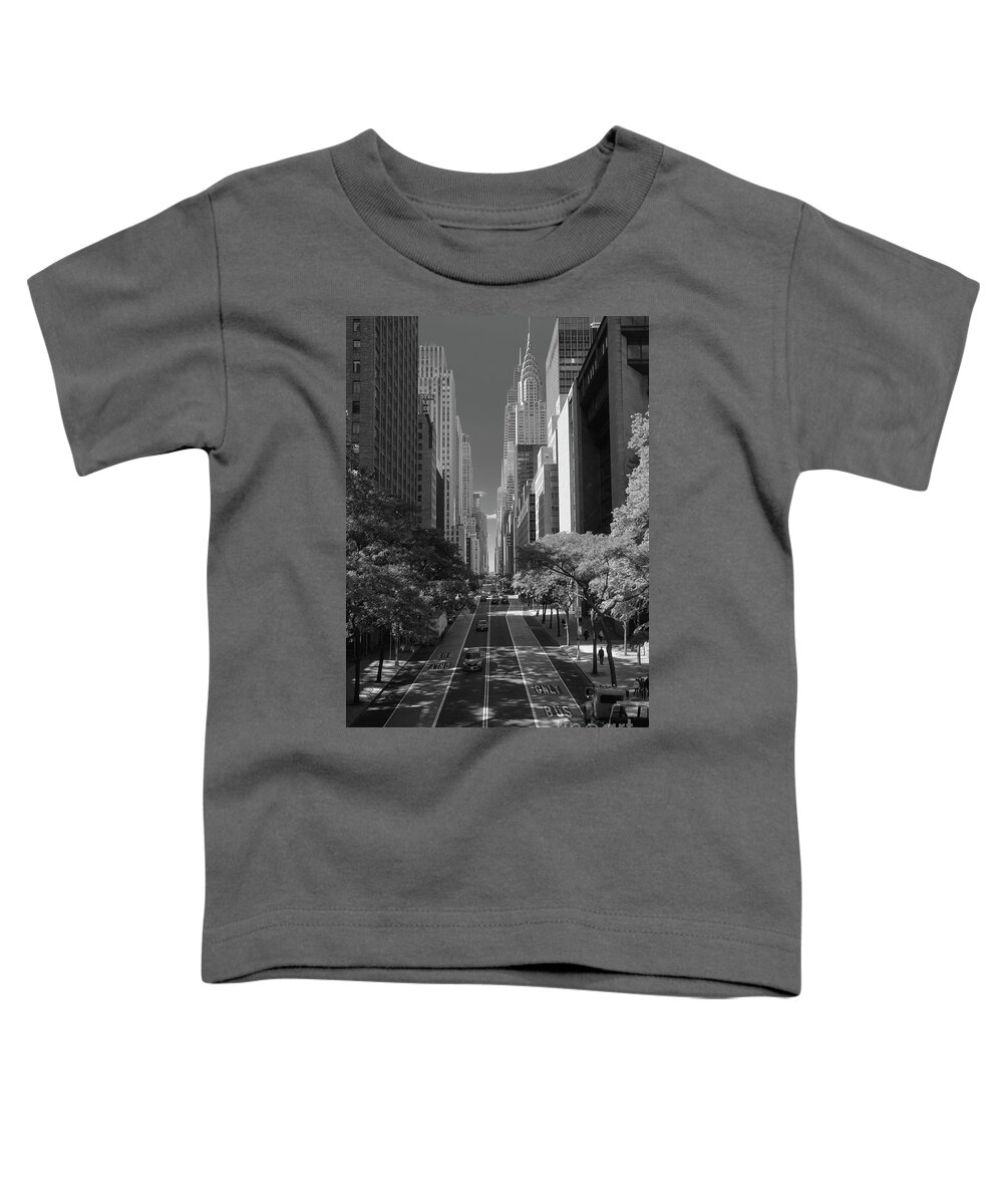 Tudor Toddler T-Shirt featuring the photograph Tudor Bridge NYC by Paul Watkins