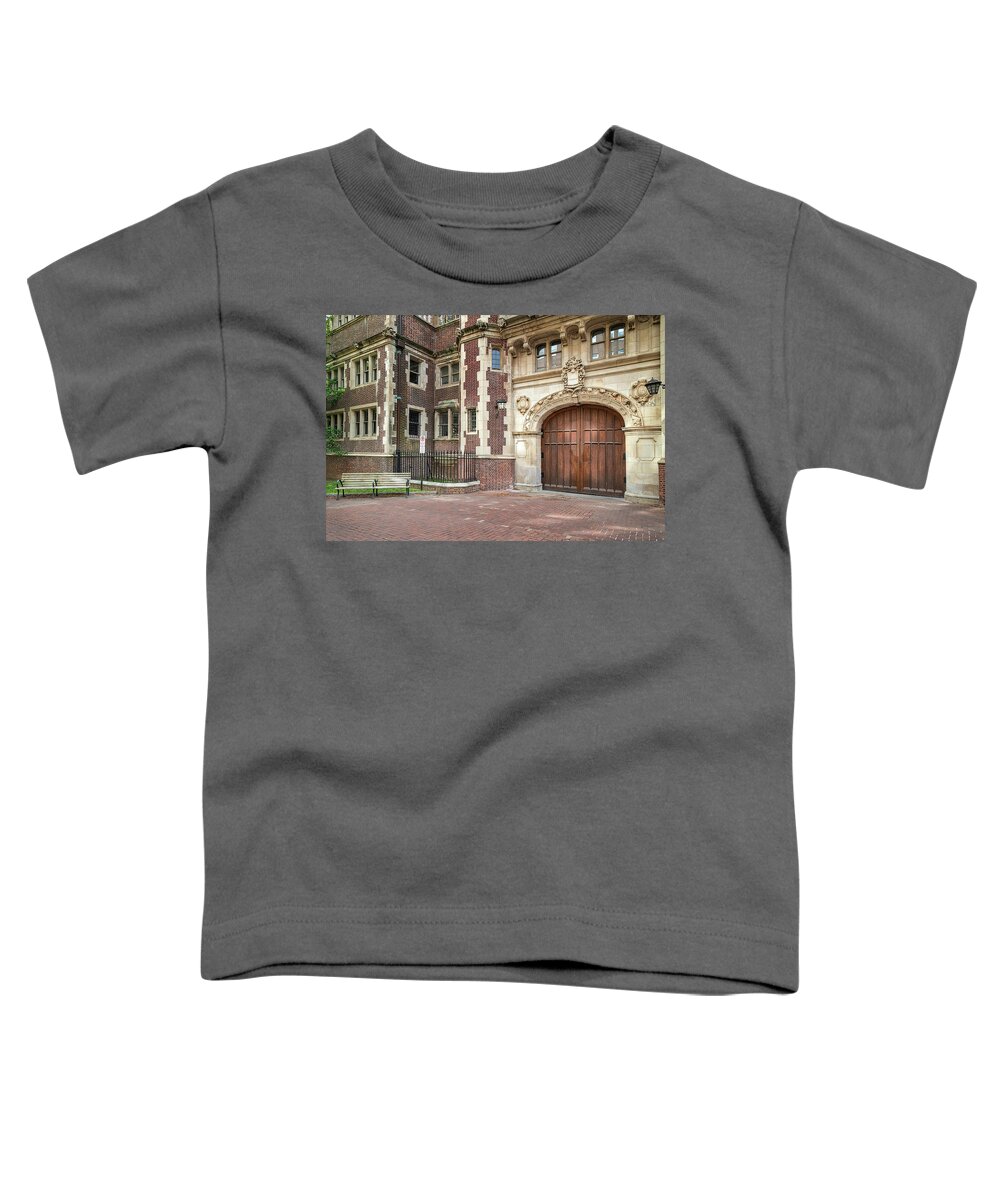 University Of Pennsylvania Toddler T-Shirt featuring the photograph University of Pennsylvania by Susan Candelario