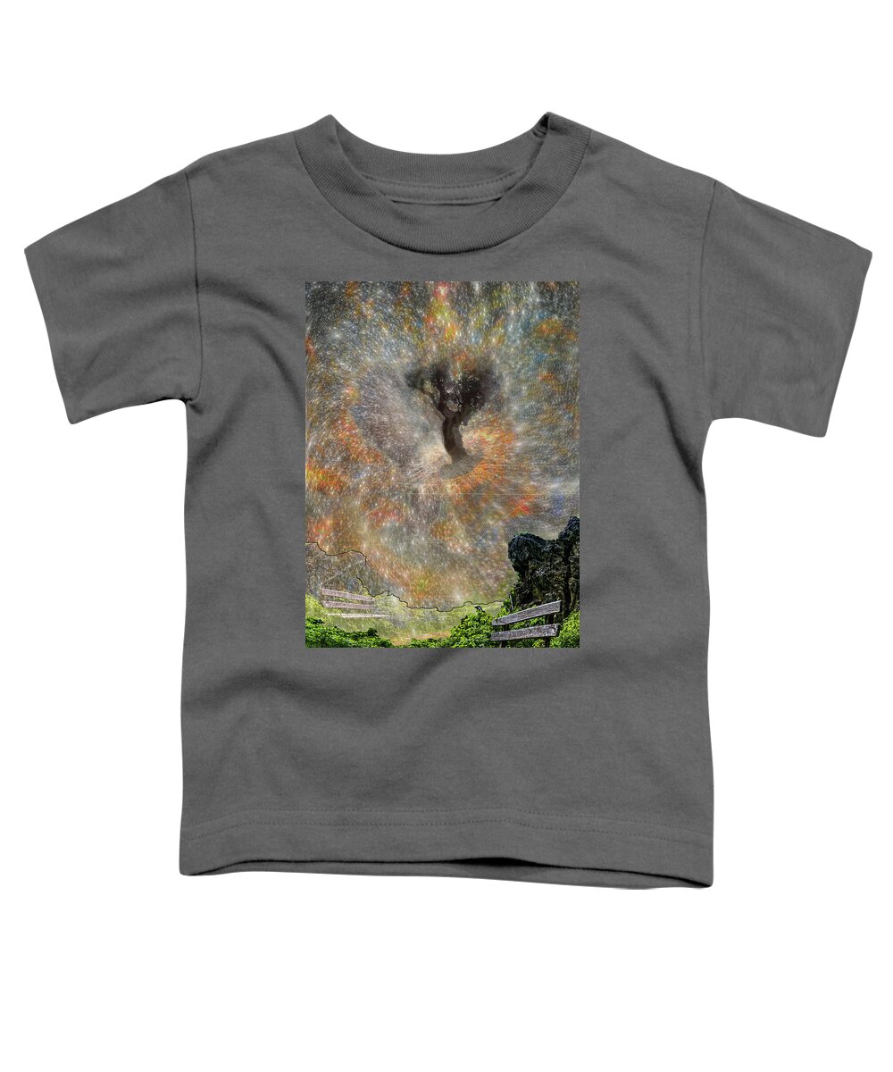 Night Sky Toddler T-Shirt featuring the photograph Untitled_variation_02 by Paul Vitko