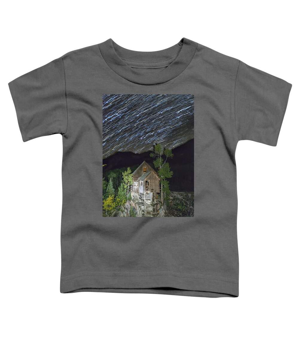 Crystal Mill Toddler T-Shirt featuring the photograph Van Gogh Mill by Bitter Buffalo Photography