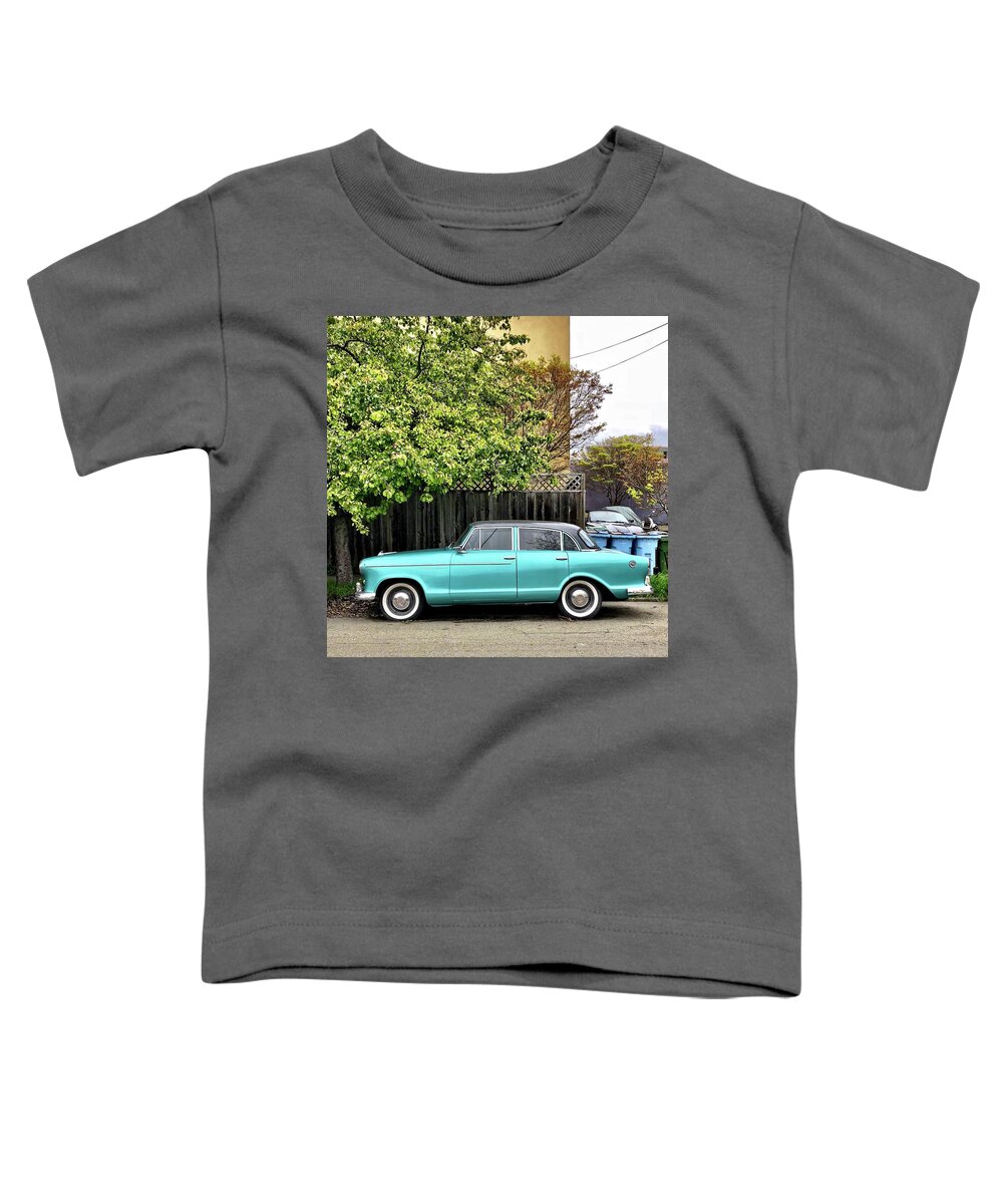  Toddler T-Shirt featuring the photograph Vintage Car by Julie Gebhardt