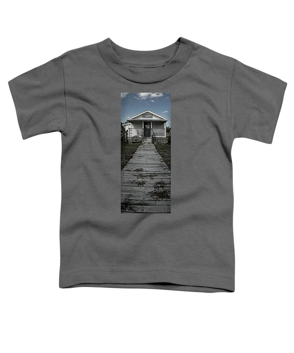 Post Office Toddler T-Shirt featuring the photograph Walk Back in Time by M Kathleen Warren