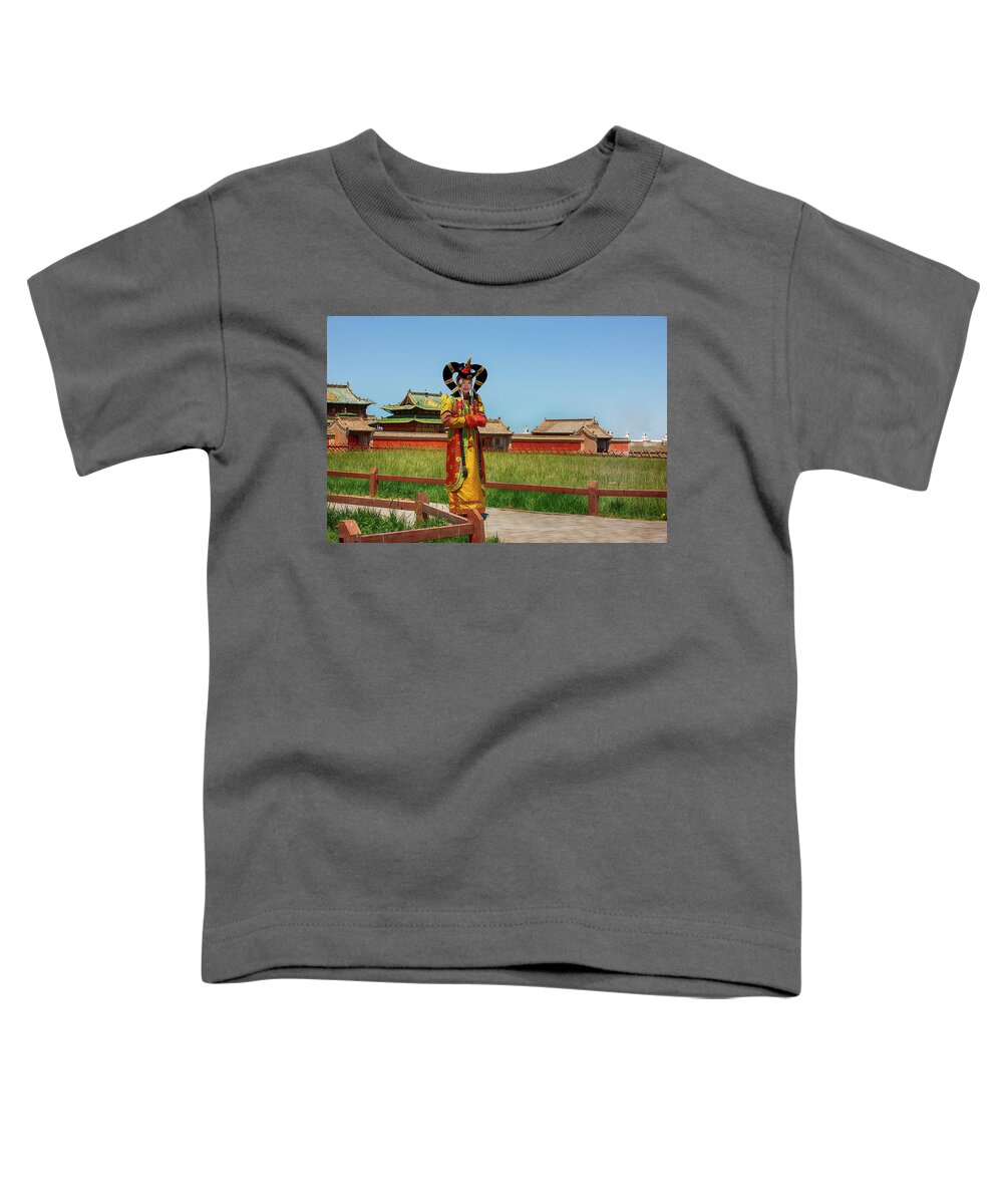Herders Lifestyle Toddler T-Shirt featuring the photograph Welcome To Mongolia by Bat-Erdene Baasansuren