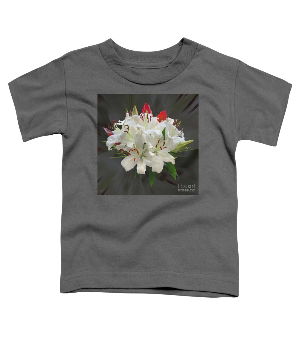 Wedding Toddler T-Shirt featuring the photograph White Bouquet by Brian Watt
