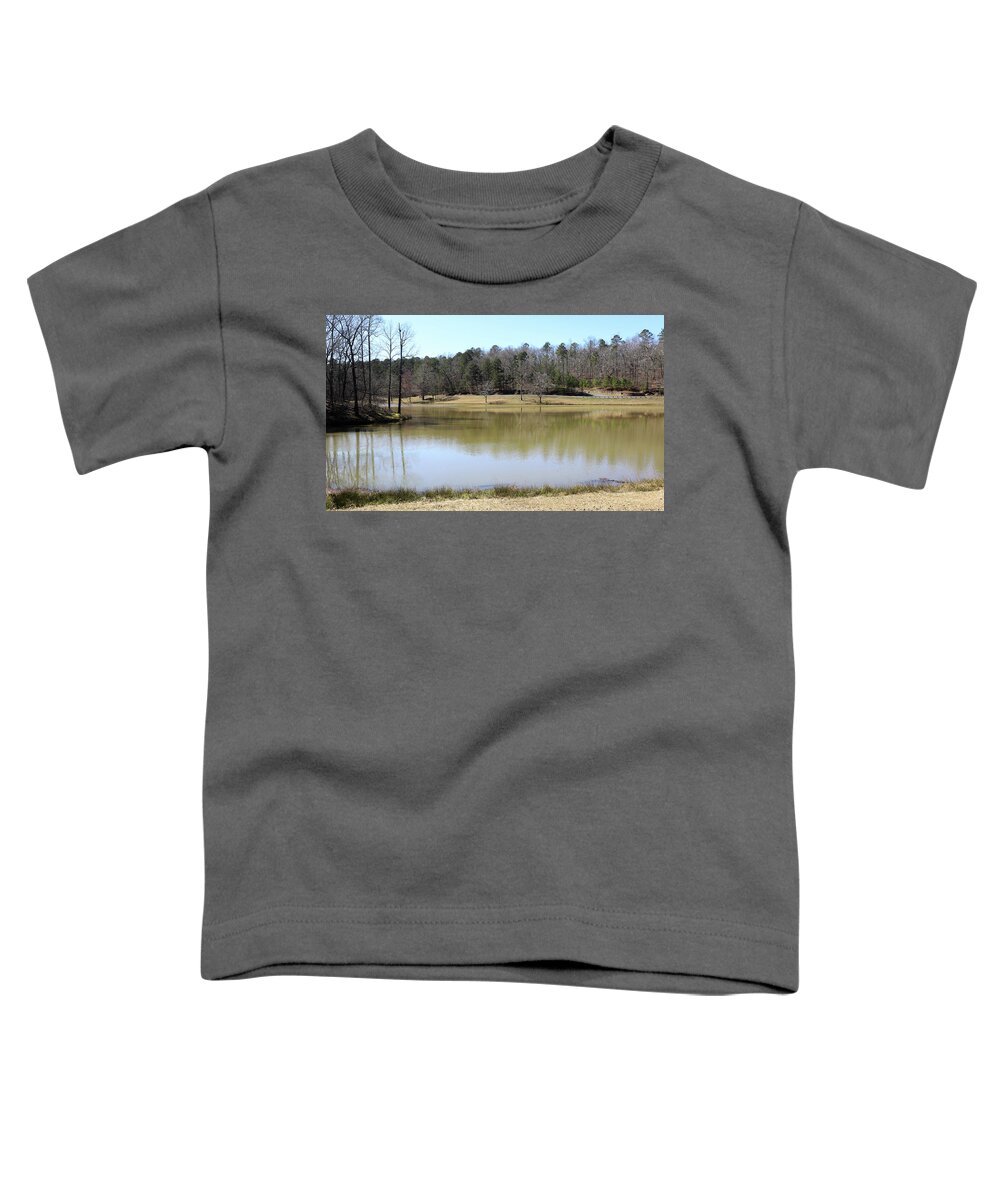 Lake Toddler T-Shirt featuring the photograph Wide Sloppy Floyd Lake Look by Ed Williams