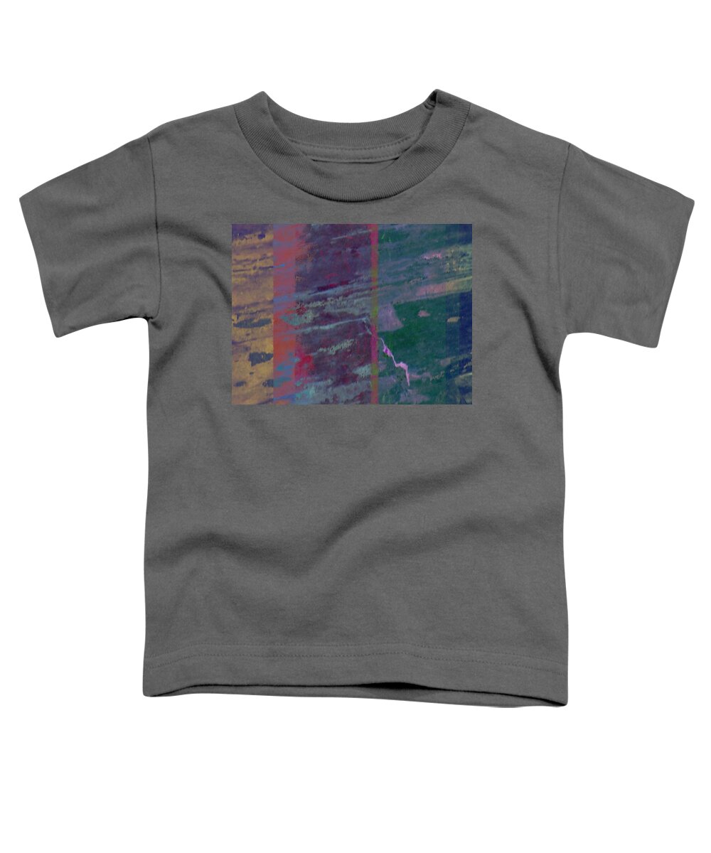 Wood Toddler T-Shirt featuring the mixed media Wood Streaks by Christopher Reed