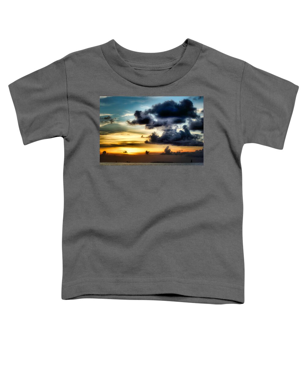 Sky Toddler T-Shirt featuring the photograph Passerby by Montez Kerr