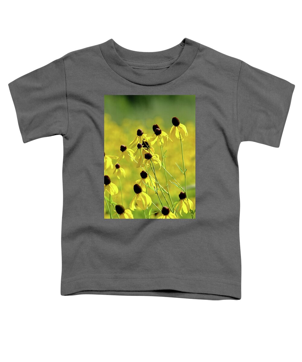 Nature Toddler T-Shirt featuring the photograph Yellow Fever by Lens Art Photography By Larry Trager