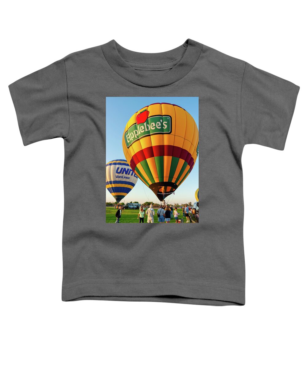 Arizona Toddler T-Shirt featuring the photograph Yuma Balloon Festival-104.jpg by Jack and Darnell Est