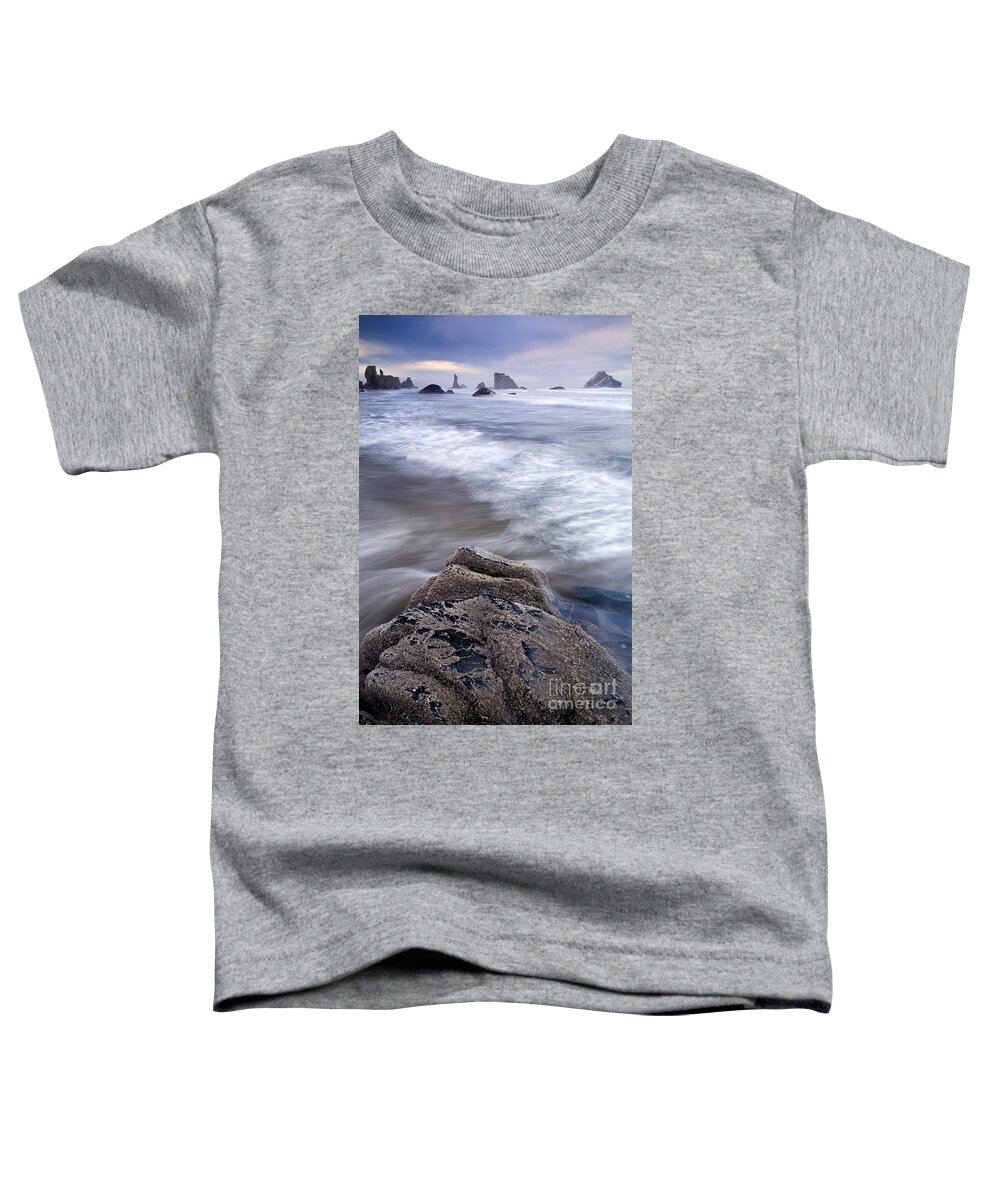 Oregon Landscape Toddler T-Shirt featuring the photograph Bandon Beach, Oregon #1 by Sean Bagshaw