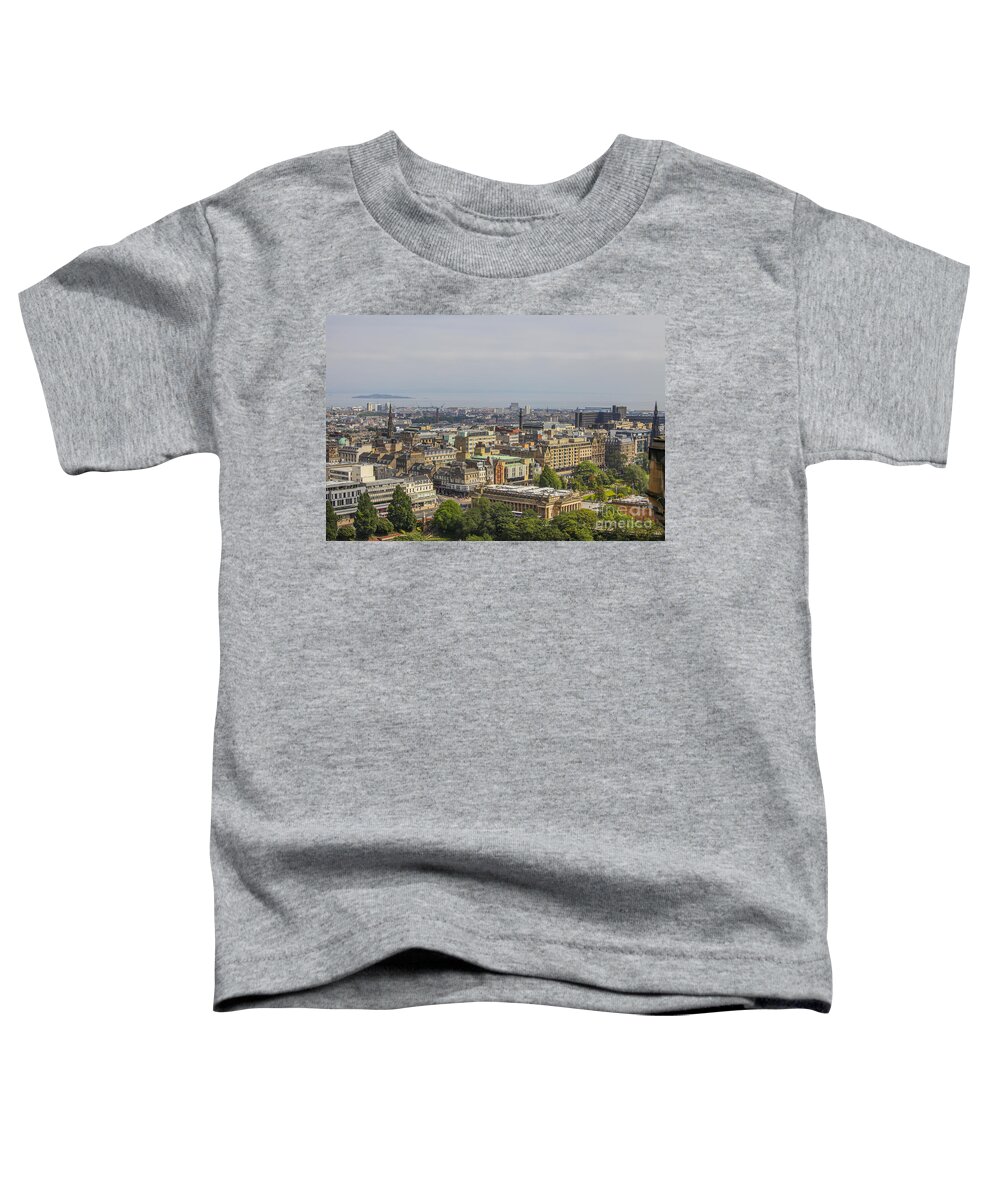 Ancient Toddler T-Shirt featuring the photograph Edinburgh #2 by Patricia Hofmeester