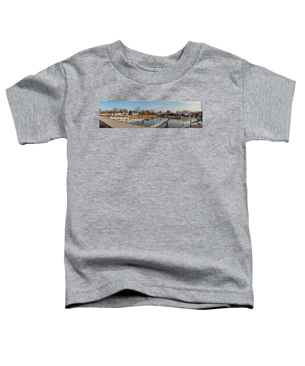 Rochester Yacht Club Toddler T-Shirt featuring the photograph Yacht Club #1 by William Norton