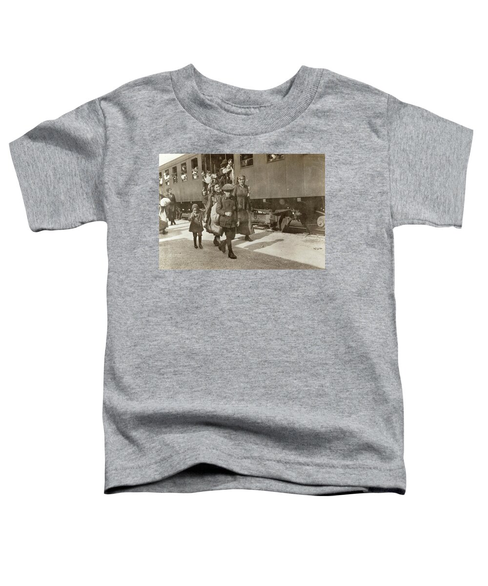 1919 Toddler T-Shirt featuring the photograph Wwi Refugees, 1919 #17 by Granger