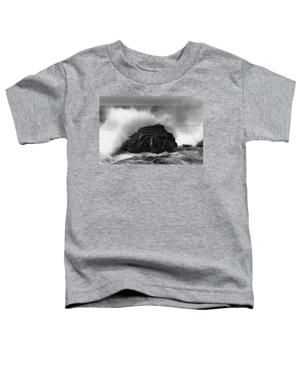 Ocean Toddler T-Shirt featuring the photograph Turned To Stone #2 by Donna Blackhall
