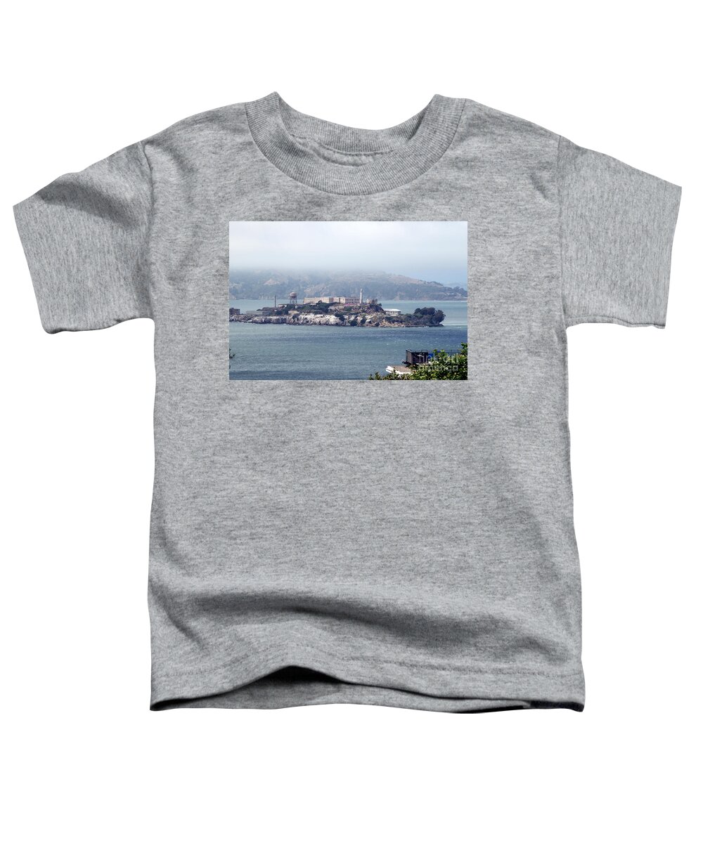 Alcatraz Toddler T-Shirt featuring the photograph Alcatraz #3 by Henrik Lehnerer