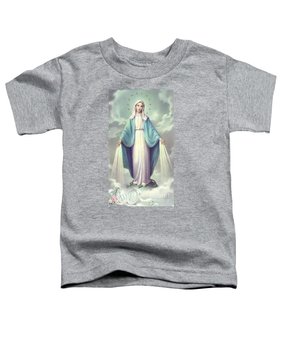 Bosnia Toddler T-Shirt featuring the photograph Madonna Mejugorie #4 by Archangelus Gallery