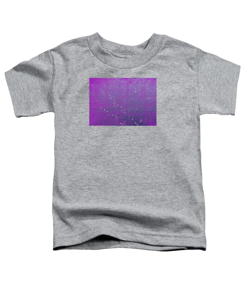 Abstract Toddler T-Shirt featuring the digital art 5x7.l.1.14 by Gareth Lewis