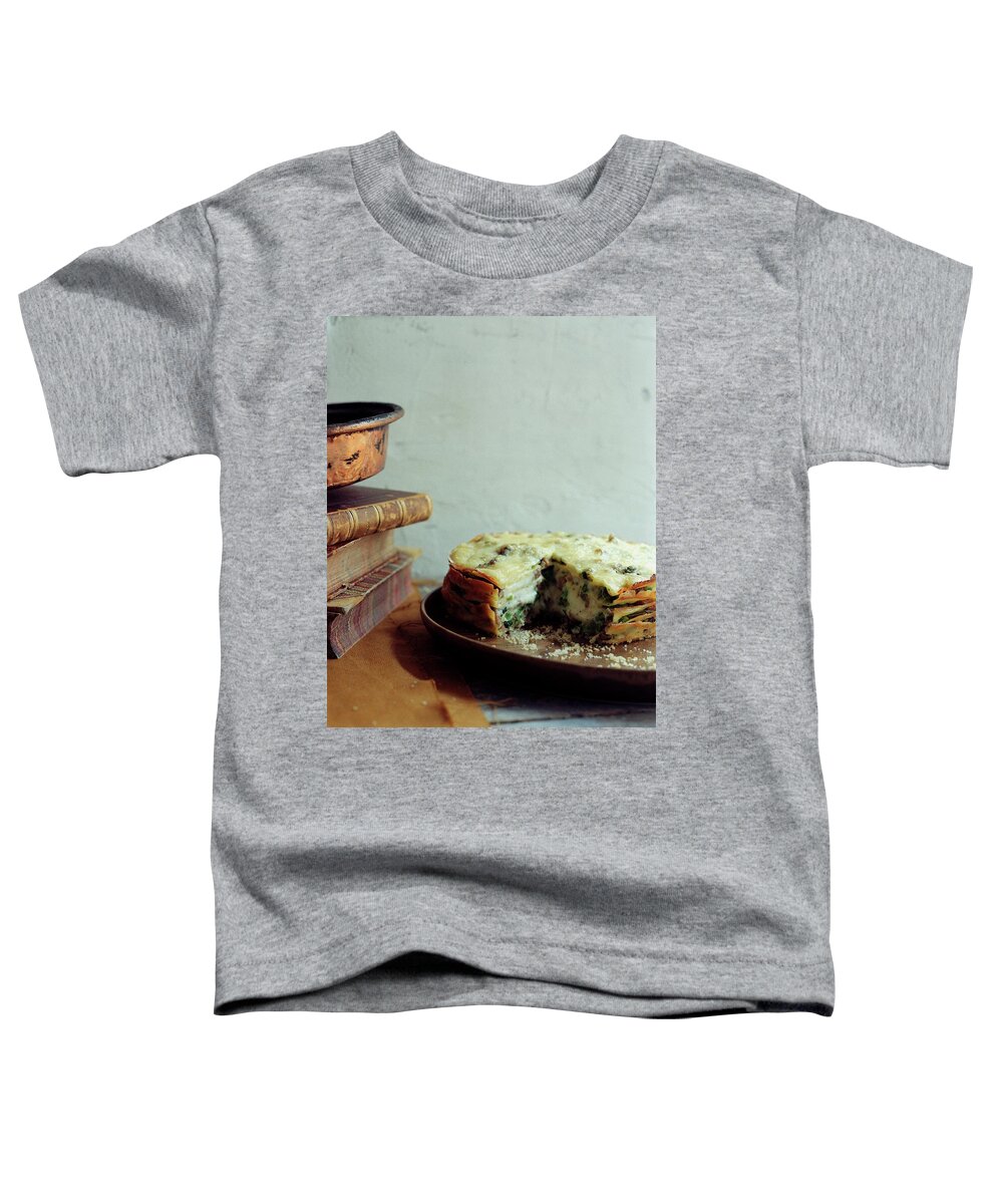 Nobody Toddler T-Shirt featuring the photograph A Gourmet Torte by Romulo Yanes