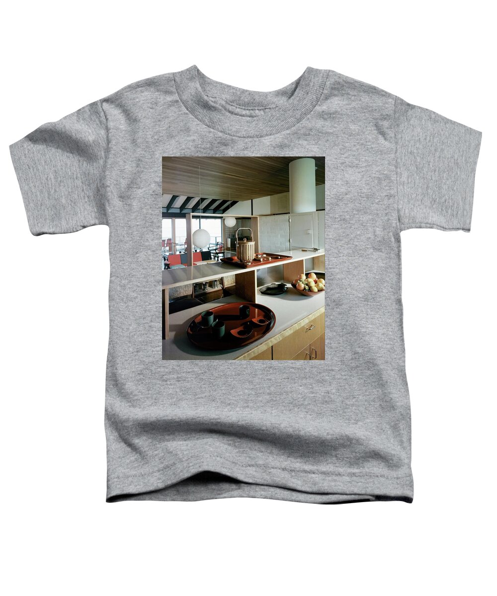 Indoors Toddler T-Shirt featuring the photograph A House At Quantuck Bay by Pedro E. Guerrero